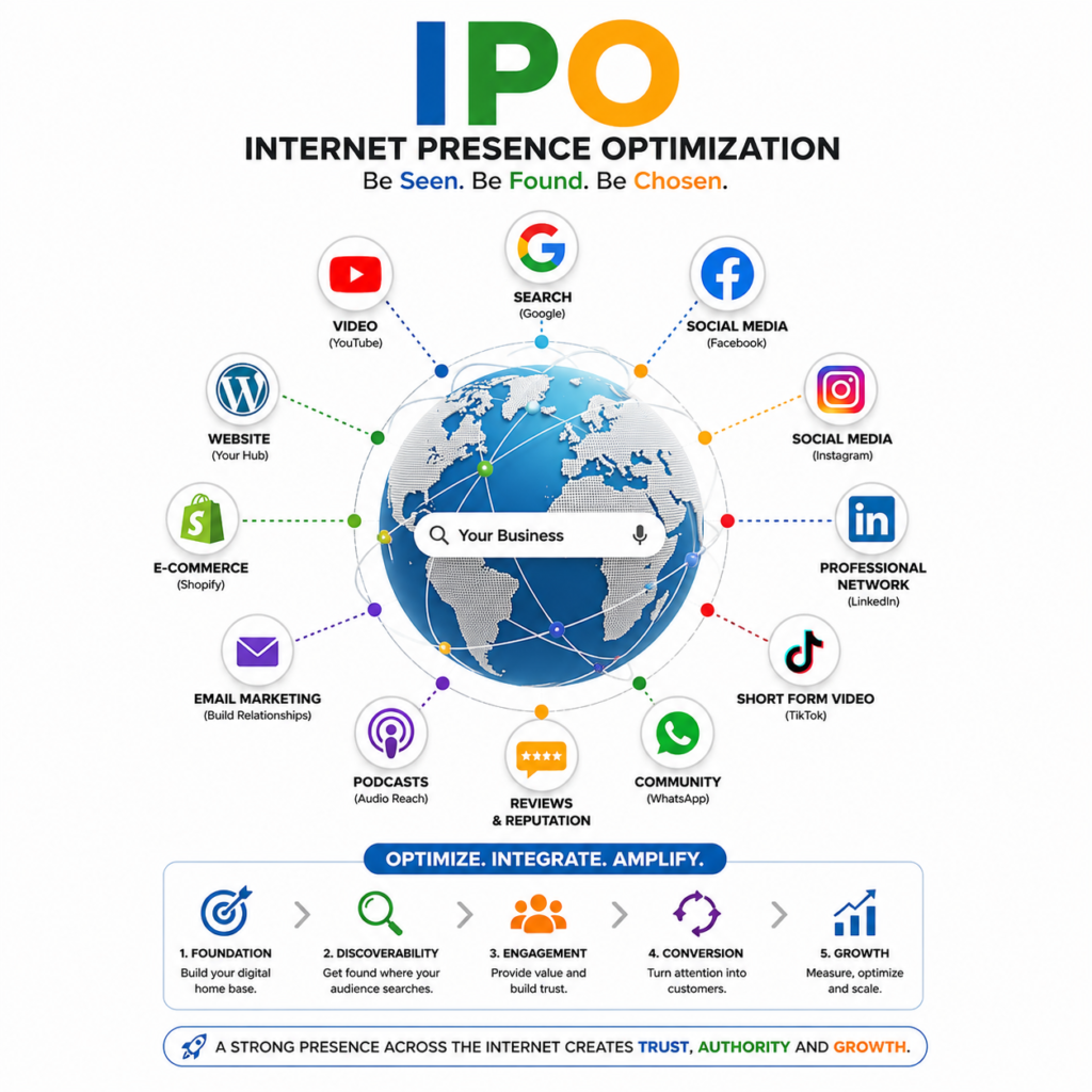 Internet Presence Optimization (IPO)