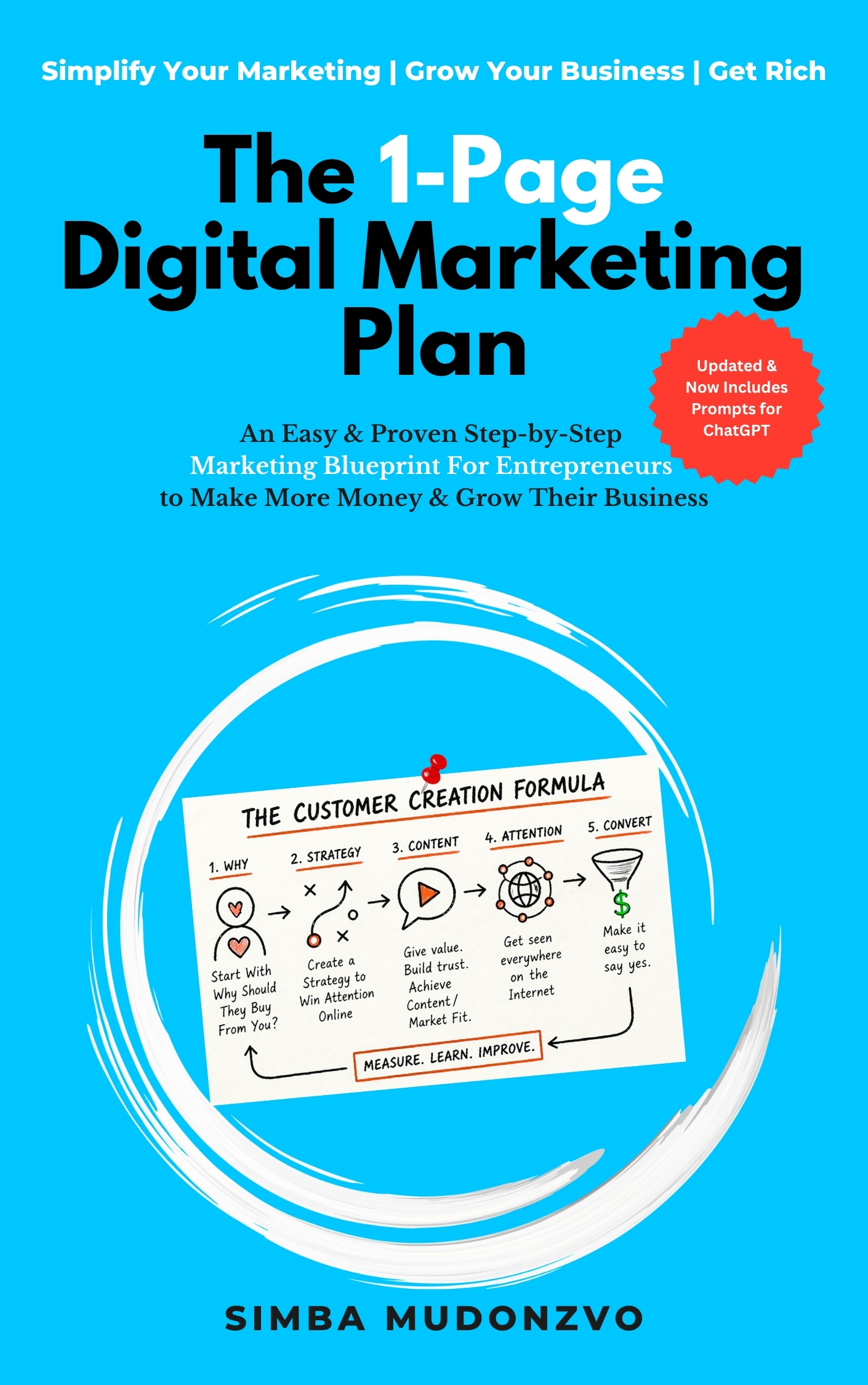 The 1-Page Digital Marketing Plan (Kindle eBook)